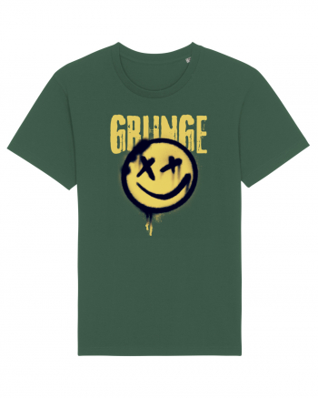 Grunge Music Smiley Bottle Green