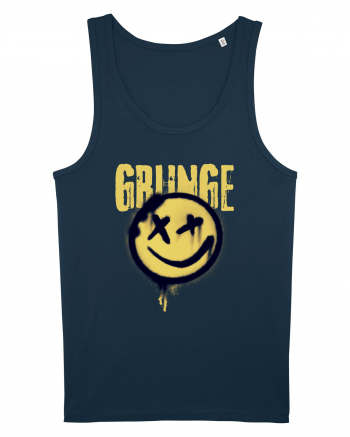 Grunge Music Smiley Navy