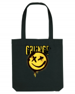 Grunge Music Smiley Sacoșă textilă