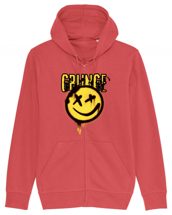 Grunge Music Smiley Carmine Red