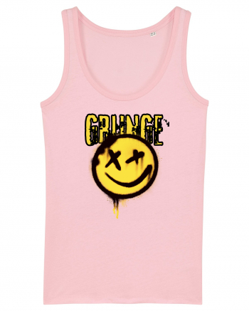 Grunge Music Smiley Cotton Pink