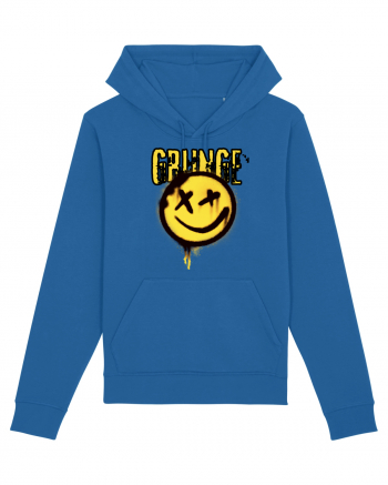 Grunge Music Smiley Royal Blue