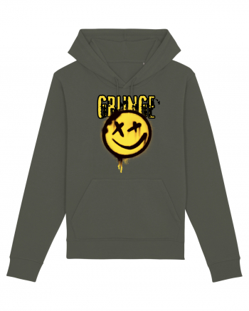 Grunge Music Smiley Khaki