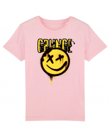 Grunge Music Smiley Cotton Pink