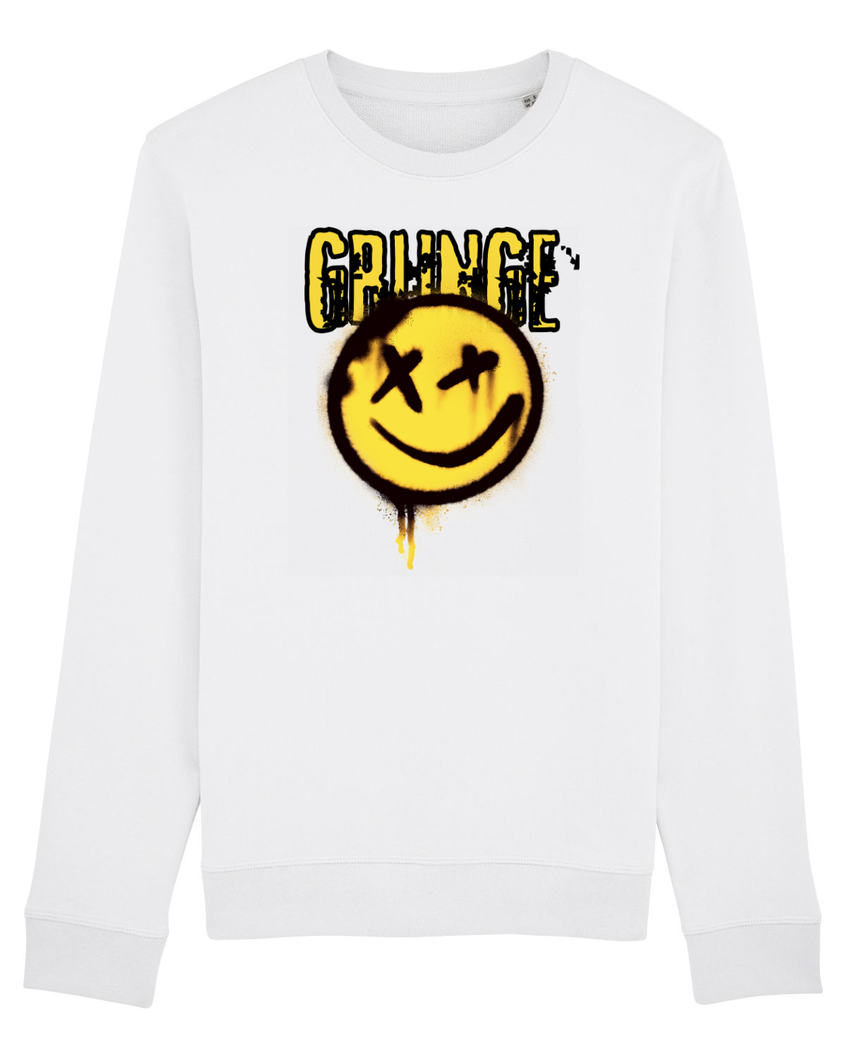 Bluză mânecă lungă Unisex Rise White