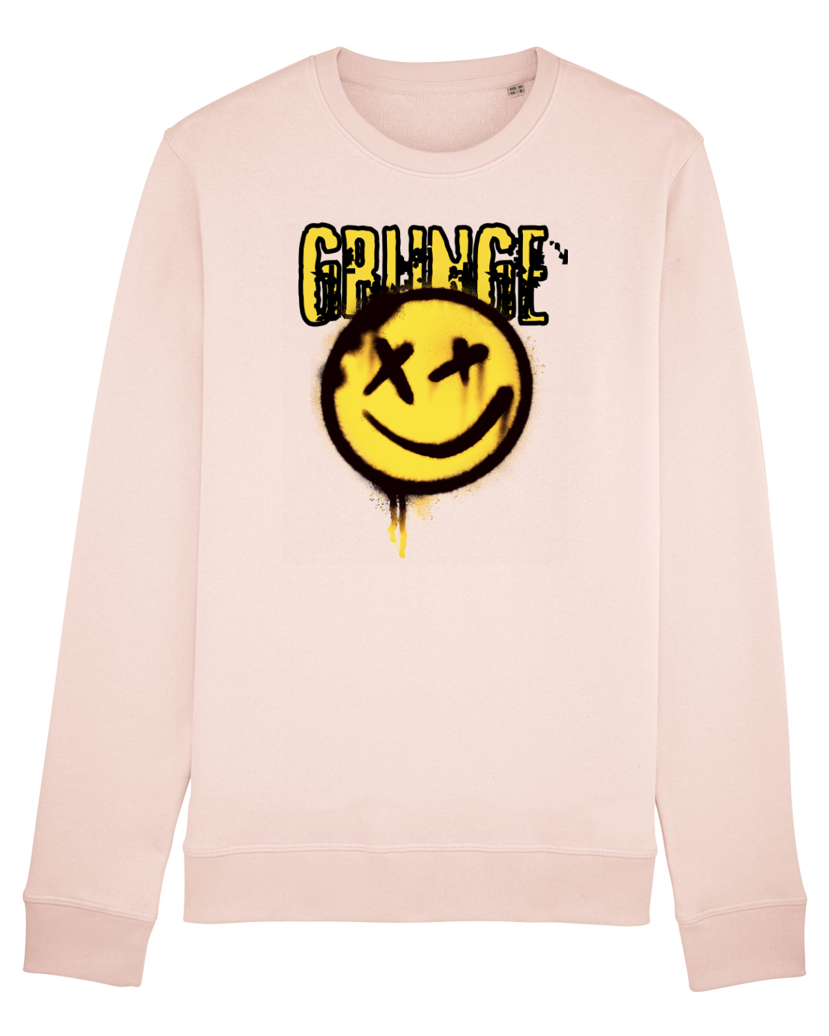 Bluză mânecă lungă Unisex Rise Candy Pink
