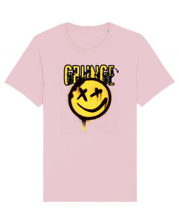 Grunge Music Smiley Cotton Pink