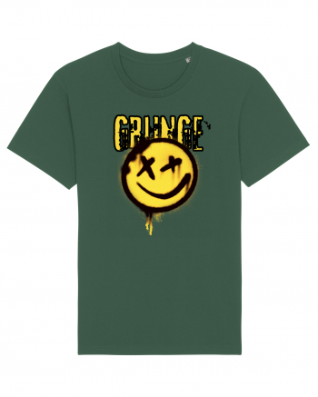 Grunge Music Smiley Bottle Green