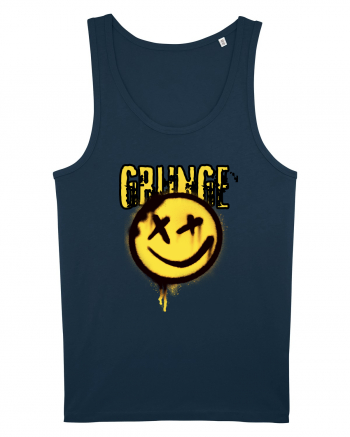 Grunge Music Smiley Navy