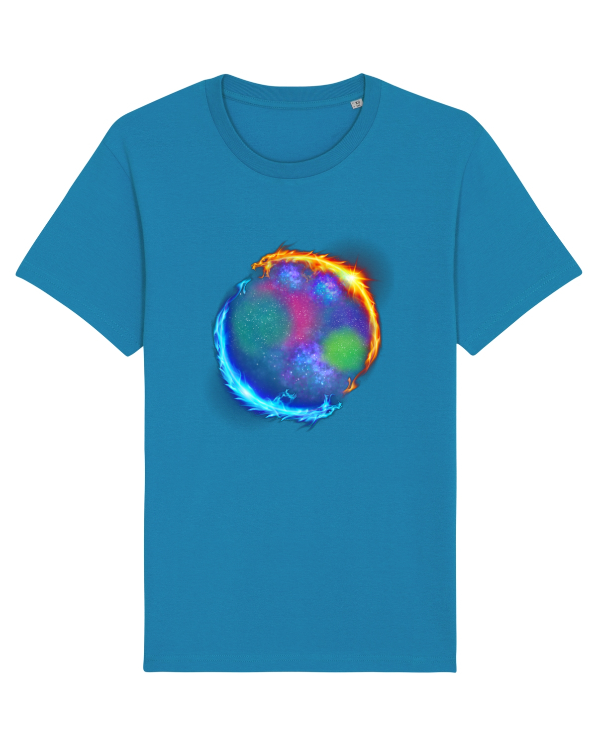 Tricou mânecă scurtă Unisex Rocker Azur