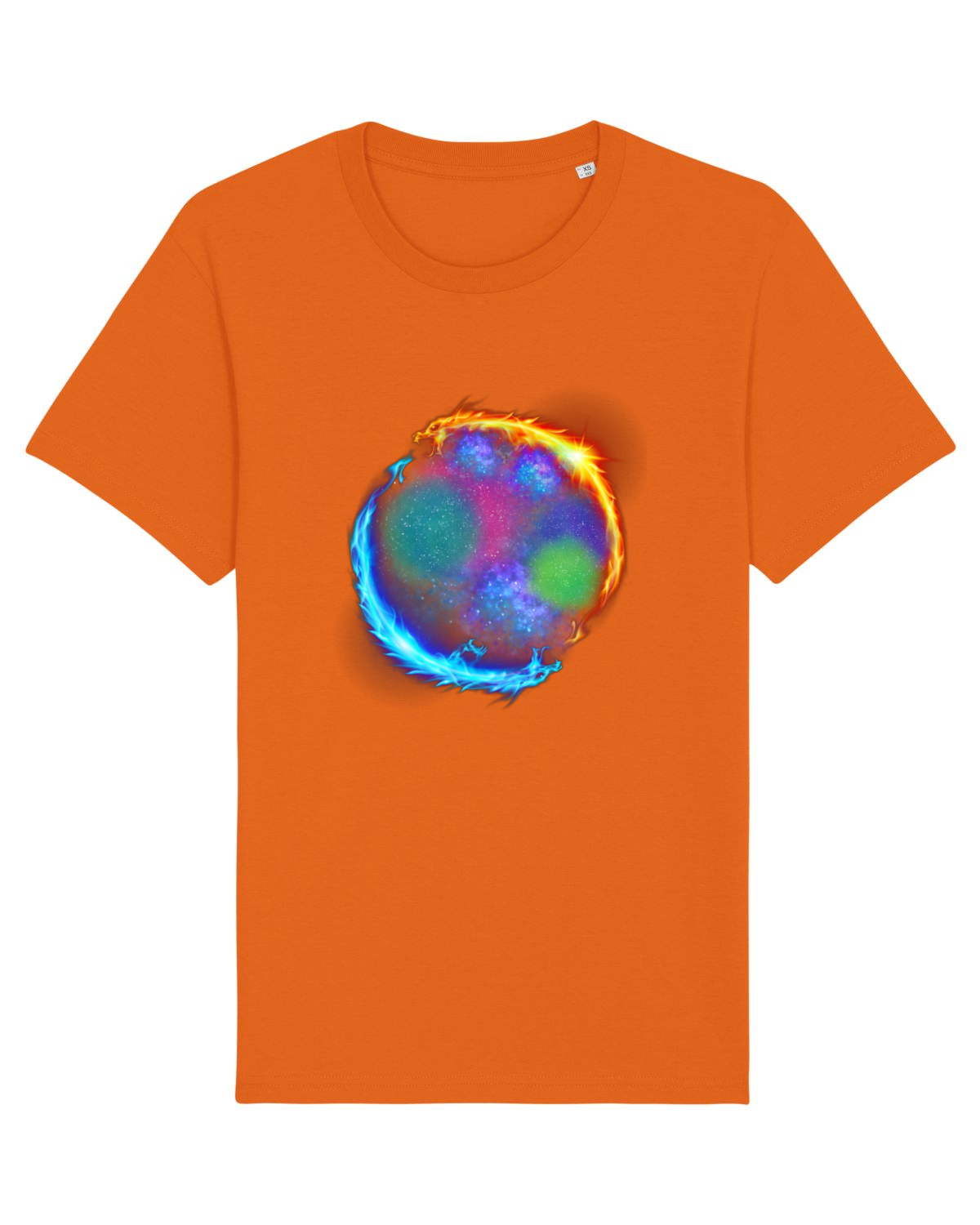 Tricou mânecă scurtă Unisex Rocker Bright Orange