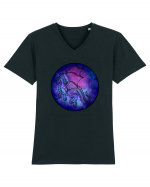 Galaxy Dragon Tricou mânecă scurtă guler V Bărbat Presenter