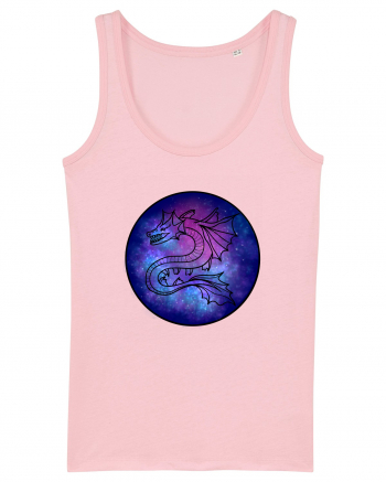 Galaxy Dragon Cotton Pink