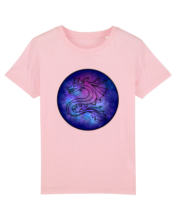 Galaxy Dragon Cotton Pink