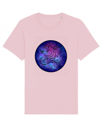 Galaxy Dragon Cotton Pink