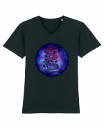 Galaxy Dragon Tricou mânecă scurtă guler V Bărbat Presenter