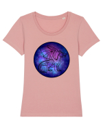 Galaxy Dragon Tricou mânecă scurtă guler larg fitted Damă Expresser