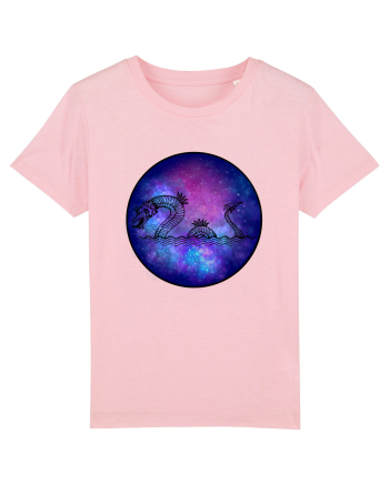 Galaxy Dragon Cotton Pink