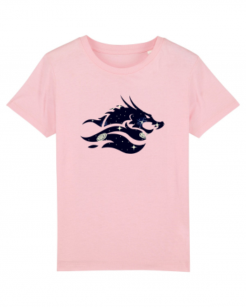 Galaxy Dragon Cotton Pink