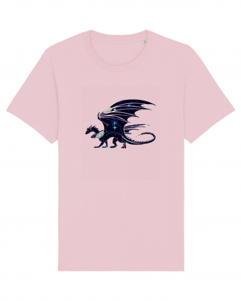 Galaxy Dragon Cotton Pink