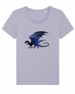 Galaxy Dragon Tricou mânecă scurtă guler larg fitted Damă Expresser