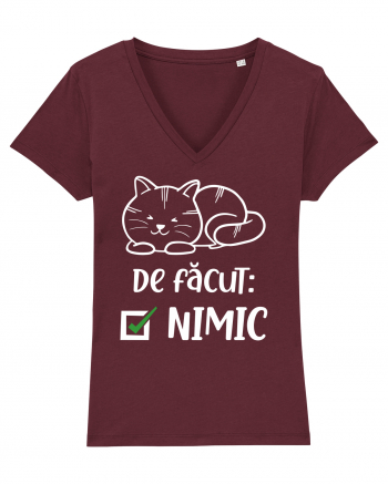 De făcut - NIMIC Burgundy