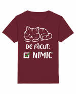 De făcut - NIMIC Tricou mânecă scurtă  Copii Mini Creator