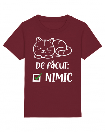 De făcut - NIMIC Burgundy