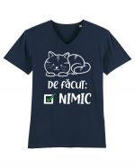 De făcut - NIMIC Tricou mânecă scurtă guler V Bărbat Presenter