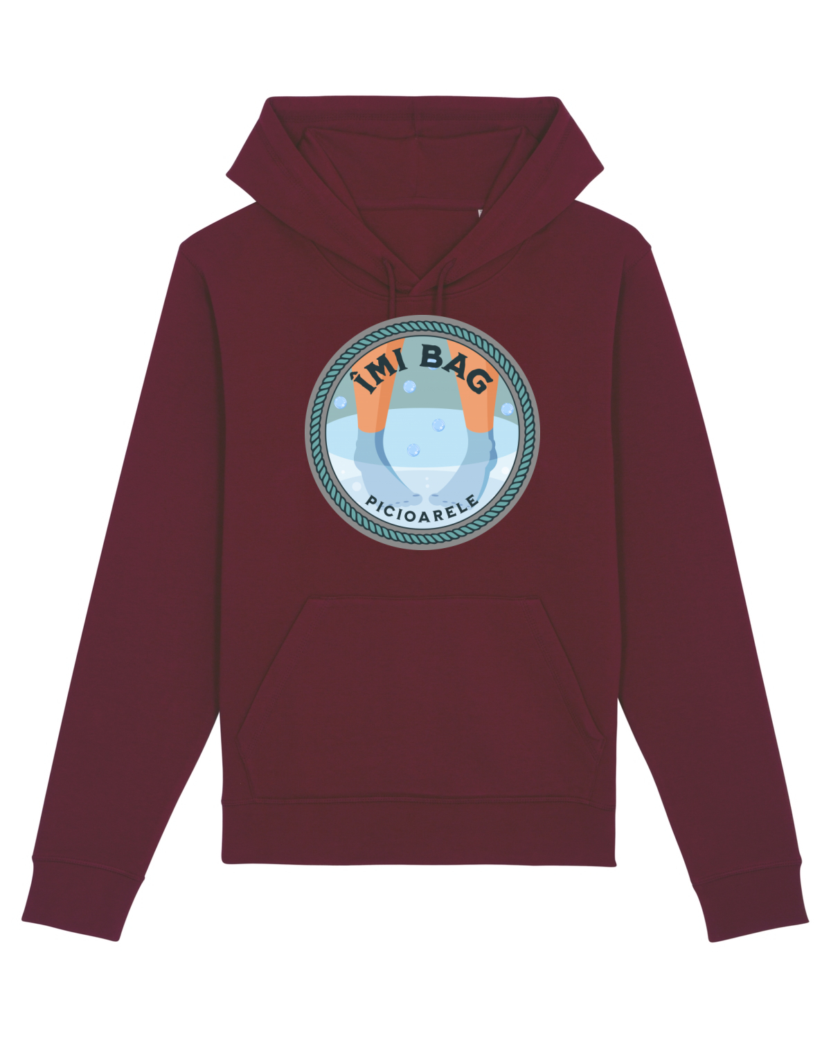 Hanorac Unisex Drummer Burgundy