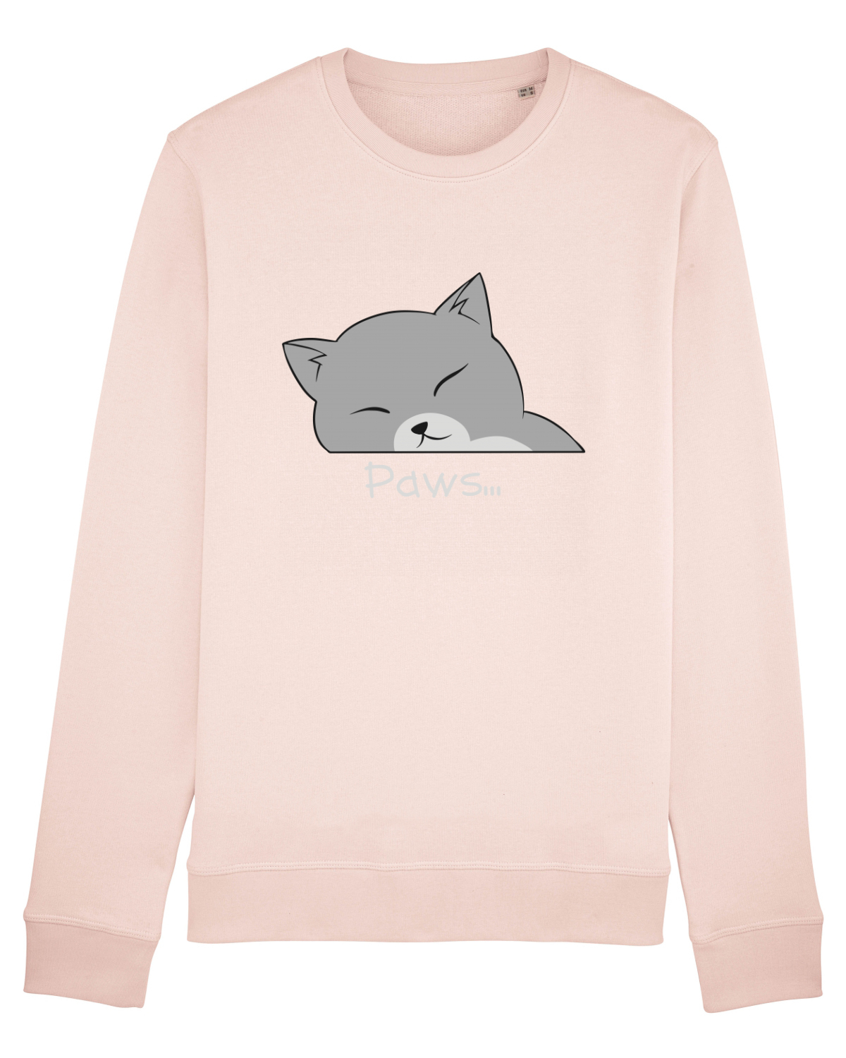 Bluză mânecă lungă Unisex Rise Candy Pink