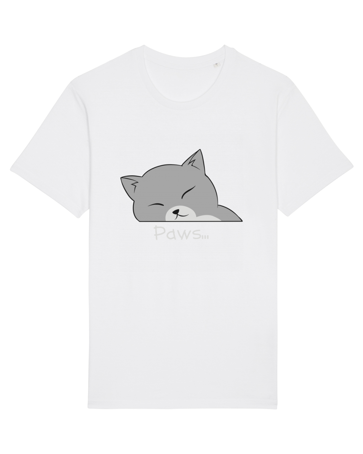 Tricou mânecă scurtă Unisex Rocker White