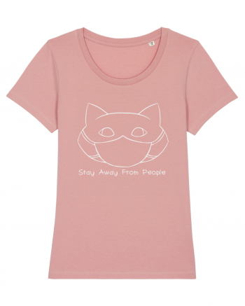 Stay Away from People Girl Canyon Pink