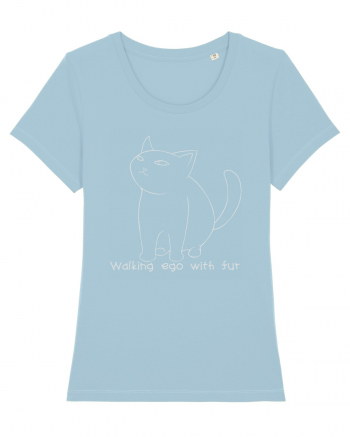Walking Ego with Fur Sky Blue