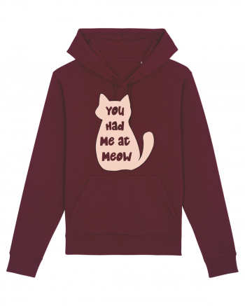 You had Me at Meow Burgundy