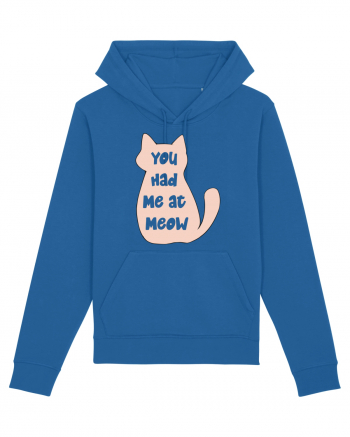 You had Me at Meow Royal Blue