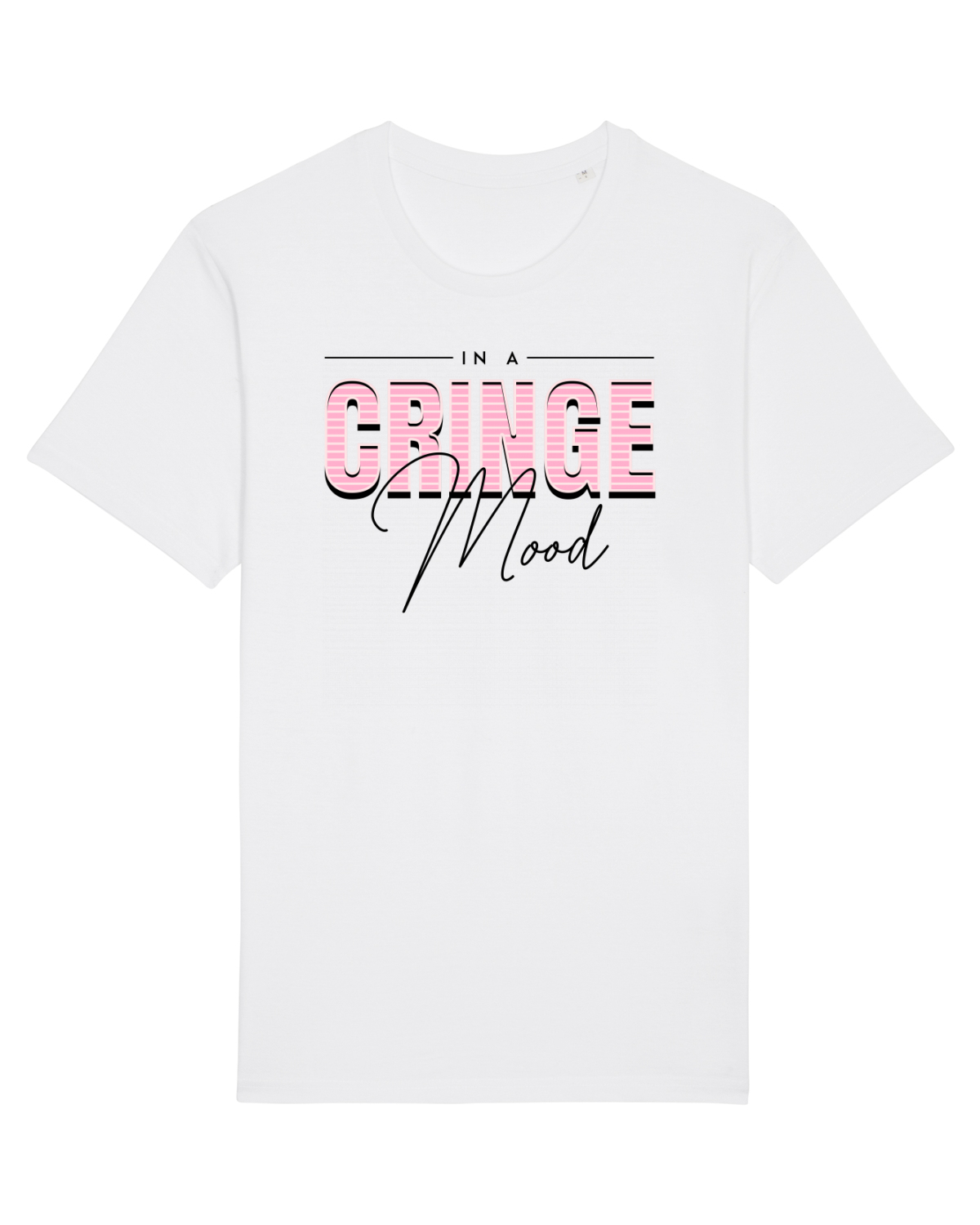 Tricou mânecă scurtă Unisex Rocker White