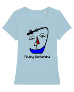 Finding Netheland Tricou mânecă scurtă guler larg fitted Damă Expresser