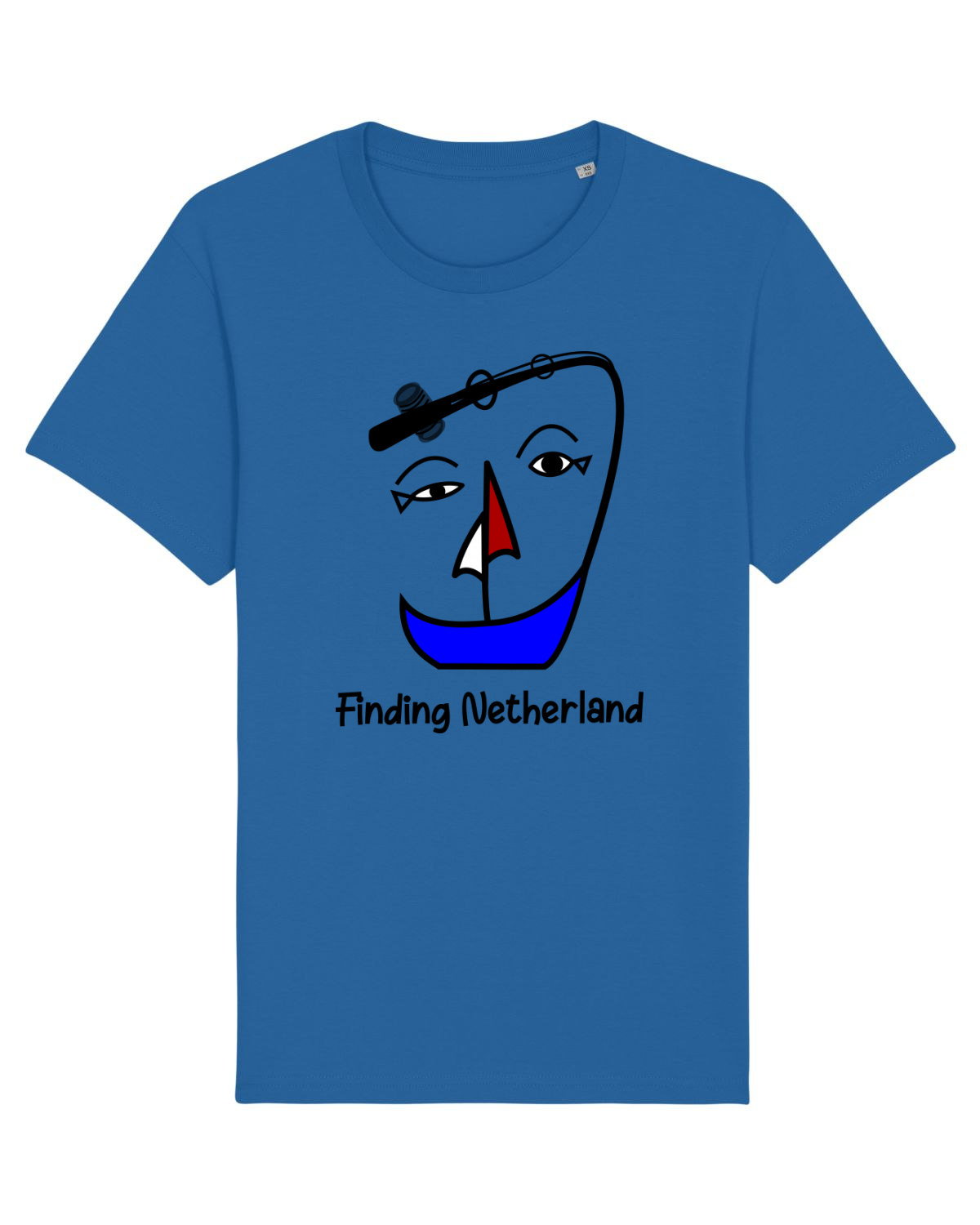 Tricou mânecă scurtă Unisex Rocker Royal Blue