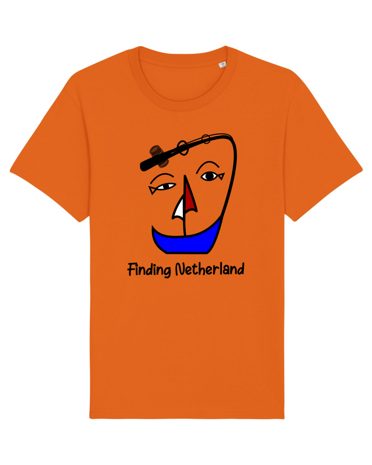 Tricou mânecă scurtă Unisex Rocker Bright Orange