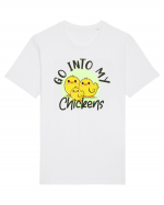 Go into my chickens Tricou mânecă scurtă Unisex Rocker