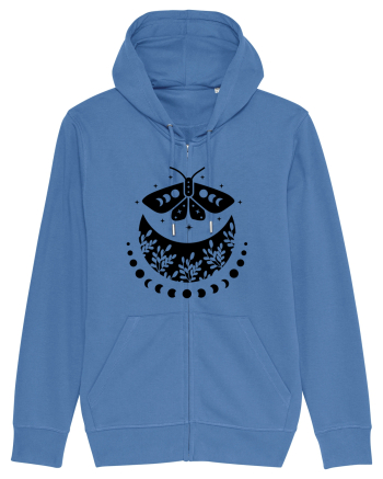 Mystic Moth Black Bright Blue