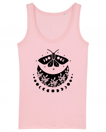 Mystic Moth Black Cotton Pink