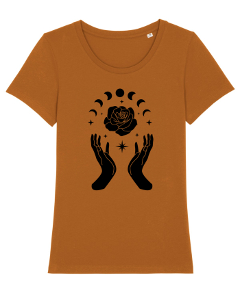 Mystic Moon Phases Black Roasted Orange