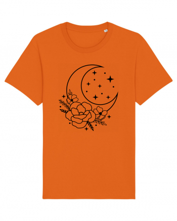 Mystic Moon Flowers Bright Orange