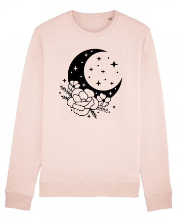 Mystic Moon Flowers bw Candy Pink