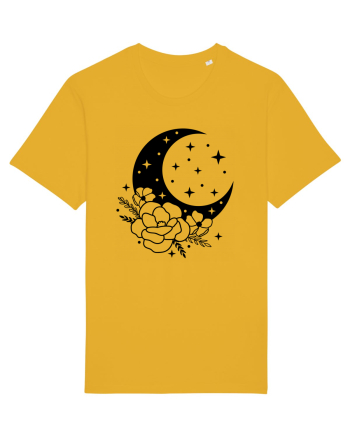 Mystic Moon Flowers bw Spectra Yellow