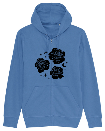 Mystic Flowers Black Bright Blue