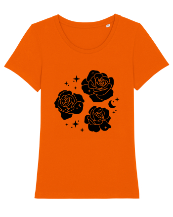 Mystic Flowers Black Bright Orange