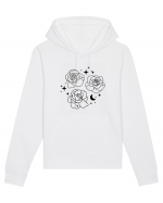 Mystic Flowers bw Hanorac Unisex Drummer